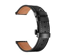 Banda de cuero de 18 mm correa de liberación rápida Pulsera de banda de reloj compatible con Garmin Vivoactive 4S / Move 3S / activo S/Rey Smart Watch Accesorios (Color : Pink, Size : For Garmin R