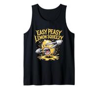 Banda de Death Metal Easy Peasy Lemon Squeezy Camiseta sin Mangas