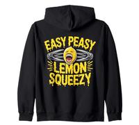 Banda de Death Metal Easy Peasy Lemon Squeezy Sudadera con Capucha