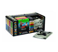 Banda de ejercicio CanDo Singles Low Powder de 1,2 m (4 pies) plateada: XX-Heavy (40 unidades)