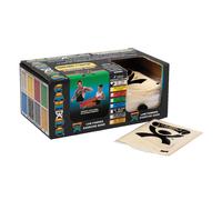 Banda de ejercicio CanDo Singles Low Powder de 1,2 m (4 pies) Tan: XX-Light (40 unidades)