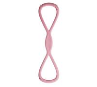 Banda de figura 8, correa de entrenamiento de resistencia, cuerda elástica de silicona, equipo de entrenamiento de cuerpo completo, para yoga, pilates, ejercicio de fuerza, tonificación muscular