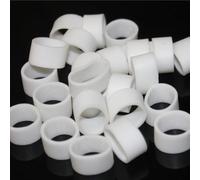 Banda de goma elástica de 100 Uds., banda de goma blanca de 15*9mm en tamaño pequeño, gomas pequeñas elásticas for embalar verduras