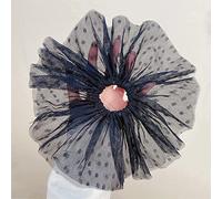 Banda De Goma Grande Con Lunares Elegantes Para Mujer, Accesorios Para El Cabello, Banda Elástica De Encaje Para El Cabello, Cuerda Para El Cabello, Círculo Para El Cabello