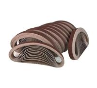 Banda De Lija 5 unids/set 10 * 330mm/13 * 457mm/20 * 520mm correas de lijado 40-1000 pantalla abrasiva marca for pulido Metal blando madera(Girt600-5pcs,330x10mm)
