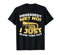 Banda De Marcha Tuba Músicos Instrumento - Música Tubista Camiseta