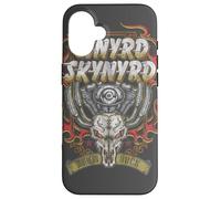 Banda de Motociclistas Lynyrd Skynyrd Motor Skull Classic Southern Rock Carcasa para iPhone 16