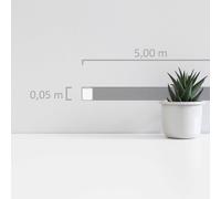 Banda De Papel Tapiz Gris Con Patrón De Líneas Brillantes