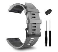 Banda de reloj de 26 mm, adecuada para Garmin Fenix 7x Pro Epix Pro 51 mm Fenix 6x Watch Strap Fenix 5x más Silicone Wadstand Fenix 6x Pro Descent Mk2i Mk3i 51 mm Smartwatch Wristband