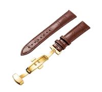 Banda de Reloj de Cuero con Bandas de Cierre Croco For Pulseira Watch Dimension en 14 16 18 19 20 21 22 22 24 mm