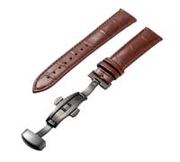 Banda de Reloj de Cuero con Bandas de Cierre Croco For Pulseira Watch Dimension en 14 16 18 19 20 21 22 22 24 mm