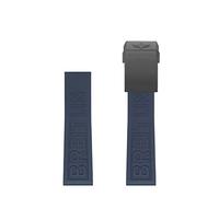 Banda de reloj de goma 22 mm 24 mm para Breitling Black Diver Pro Bandas de reloj de goma para Avenger Navitimer World Rubber Waterprof Store con hebilla