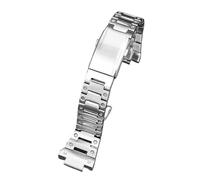 Banda de Reloj para la Serie Casio Series GST-B400 EFB-680 CL-7A ECB-10D 14 mm Solid de Acero Inoxidable Solicita de Reloj de Metal de Acero Inoxidable