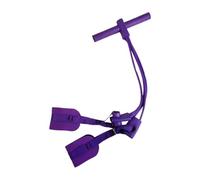 Banda de resistencia al pedal, no deslizante, elástico, equipo de ejercicio | Material sin látex multicapa con costura reforzada y ajustable, bolsa de transporte compacta y ligera para el hogar