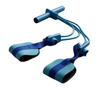 Banda de resistencia antideslizante elástica para pedales, equipo de | Banda de resistencia de pedal con asa para cuerpo completo, muscular, abdominales, fitness, hogar, dormitorio, viajes