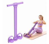 Banda de Resistencia con Pedal, Resistance Bands, Abdominales en Casa | Cuerda Elástica Multifunción, Bandas Elasticas Fitness, Desmontables Banda Elástica, Entrenador Abdominal para Brazos, Yoga