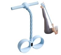 Banda de Resistencia con Pedal Tubular,Equipo de Ejercicio Elástico - Bandas con Asas para Pies,para Yoga Pilates Estiramiento Entrenamiento y Gimnasia en Casa y