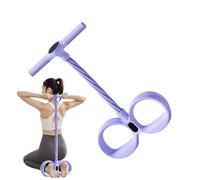 Banda De Resistencia De Pedal Con Mango - Recortadora Ďe Abdomen Inteligente Đe 6 Tubos D́e 60x29 Cm | Dispositivo D̄e Resistencia Del Pedal | Banda Dé Ŕesistencia Física Para Cuerpo Completo, Abdomen