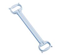 Banda de resistencia de silicona flexible con diseño de 4 fuerzas ajustables para entrenamiento de espalda y hombro para mujer