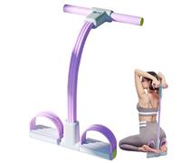 Banda de resistencia elástica de 6 tubos para yoga, banda de resistencia para pedal de pie, expansor de culturismo, equipo de fitness, cuerda de tensión multifuncional para cintura, brazo, pierna