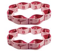 Banda De Resistencia Elástica Multisección Herramienta De Rehabilitación De Pilates para Actividades Físicas Aire Libre Banda De Estiramiento Progresivo 2 Uds.