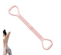 Banda De Resistencia Figura-Eight - Cuerda De Tracción Elástica Para Estiramientos, Ejercicios De Hombro, Parte Posterior De Brazos, Herramienta De Yoga Portátil, Banda Tonificante Para Mujer |