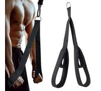Banda de resistencia para bíceps, pilates y yoga, cuerda de extensión para entrenamiento de fuerza, estiramiento y entrenamiento de brazos, accesorios de fitness, gimnasio y gimnasio
