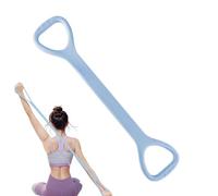 Banda de Resistencia para Ejercicio,Cuerda de tensión portátil en Forma de 8 de Silicona con Asas | Portátil | Trabaja Hombros, Espalda, Pecho, Piernas y Tobillos