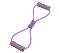 Banda de resistencia para mujeres, figura 8 bandas elásticas con agarre no deslizante, equipo de ejercicio vertical para espalda, armas, entrenamiento físico, gimnasio, pilates, deportes, viajes