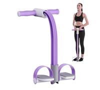 Banda de Resistencia para Pedal - Correa elástica de Yoga y Bandas de Resistencia con Contador de Voz,Entrenador Abdominal y de Piernas Resistente al Desgarro, Asistencia para Abdominales