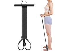 Banda de resistencia para pedal, cuerdas de tensión para hacer ejercicio, banda de resistencia de pedal de pie con asa, entrenador elástico de 120 libras para entrenamiento abdominal, piernas, brazos