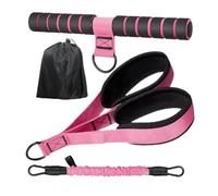Banda De Resistencia para Pedal | Dispositivo De Entrenamiento Ajustable para Fitness - Bandas De Resistencia para Hacer Ejercicio con Mango,para Gimnasio En Casa Yoga Y Ejercicios De Abdominales