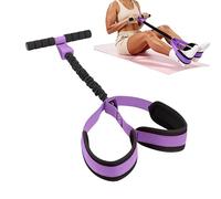 Banda de resistencia para pedales, banda multifuncional ajustable suave - equipo de entrenamiento para mujeres | para entrenamiento de cardio entrenamiento fuerza piernas brazos cuerpo completo