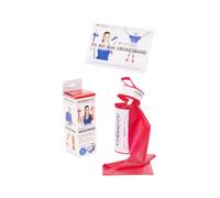 Thera-Band inkl. Tasche, 2,50 m x 12,80 cm, mittel, rot