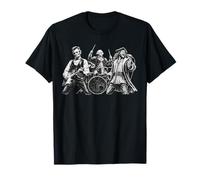 Banda de Rock Bless USA Abe Lincoln George Washington Columbus Camiseta