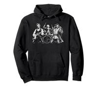 Banda de Rock Bless USA Abe Lincoln George Washington Columbus Sudadera con Capucha