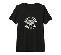 Banda de Rock Don't Stop Believin' Song PAPL2807 Camiseta Premium