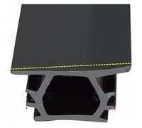 Banda de sellado de goma, Tira de sellado goma for paneles solares e invernaderos, tamaños múltiples 1M 3M(Like the Pic-a T,3.0m)