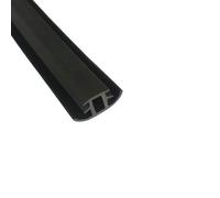 Banda de sellado de silicona, Soporte solar fotovoltaico cubierta de zanja for cables EPDM PVC TPE tira sellado en forma T gris varios tamaños 1M(30 X 13 Mm)