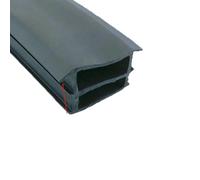 Banda de sellado de silicona, Soporte solar fotovoltaico for cable, cubierta de zanja, tira en T, caucho EPDM silicona, 1 metro(T-109 Rubber)