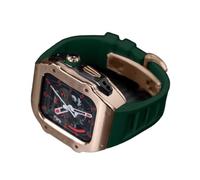 Banda de silicona de reloj de acero inoxidable de estilo RM, para la serie Ultra 8 7 6 5 4 SE, el kit de modificador de reacondicionamiento de cerebro de goma de goma deportiva para la serie de 49 mm