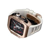 Banda de silicona de reloj de acero inoxidable de estilo RM, para la serie Ultra 8 7 6 5 4 SE, el kit de modificador de reacondicionamiento de cerebro de goma de goma deportiva para la serie de 49 mm