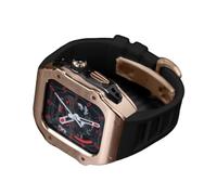 Banda de silicona de reloj de acero inoxidable de estilo RM, para la serie Ultra 8 7 6 5 4 SE, el kit de modificador de reacondicionamiento de cerebro de goma de goma deportiva para la serie de 49 mm