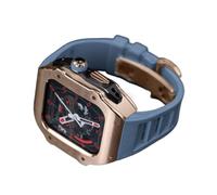 Banda de silicona de reloj de acero inoxidable de estilo RM, para la serie Ultra 8 7 6 5 4 SE, el kit de modificador de reacondicionamiento de cerebro de goma de goma deportiva para la serie de 49 mm
