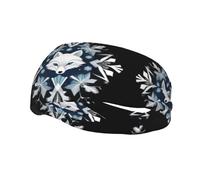 Banda de sudor decorativa deportiva de moda WHJSSF zorro de nieve islandés imagen absorbe la humedad elástica adecuada para ciclismo, yoga, correr