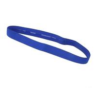 Banda de sudor para correr, ciclismo, baloncesto, voleibol, con construcción de silicona de goma de poliéster y gestión eficaz del sudor (azul)
