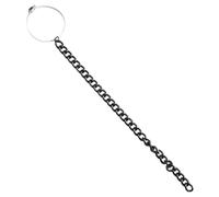 Banda de tierra para vehículos | Cadena de seguridad ajustable y resistente al desgaste, correa de tierra estática y cadena de tierra, para mantenimiento de invierno y