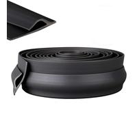 Banda de transición para suelos de PVC, Tira autoadhesiva de transición del piso ajuste ribete la alfombra PVC for lamina vinilo teja longitudes 1m al 15m(15m (49.2ft))