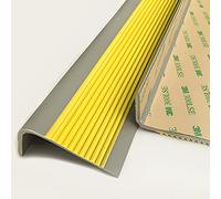 Banda de transición para suelos, El ajuste del borde de la escalera pela tamaños múltiples multicolores for transición teja alfombra(Yellow,Length 130cm (51.2in))