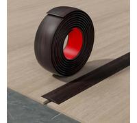 Banda de transición para suelos, Tira autoadhesiva de transición for suelo y pared, multicolor, varios tamaños(Walnut,W 4cm)